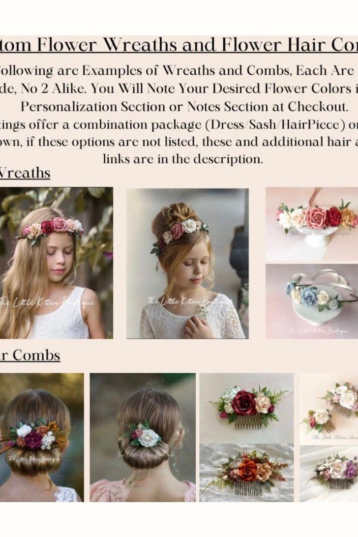 Princess Inspired, Long Sleeve Special Occasion Dress / Lace and tulle flower girl dress - The Little Kitten Boutique