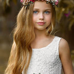 Floral Hair Wreaths on Grapevine / Wedding Hair Accessories - The Little Kitten Boutique