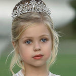 Gold and Silver Crystal Princess Tiaras - Hair Accessories for Weddings - The Little Kitten Boutique