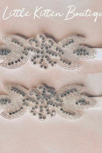 Beaded Applique Headband