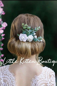 Hair Combs with Flowers for Weddings / Hair Accessories