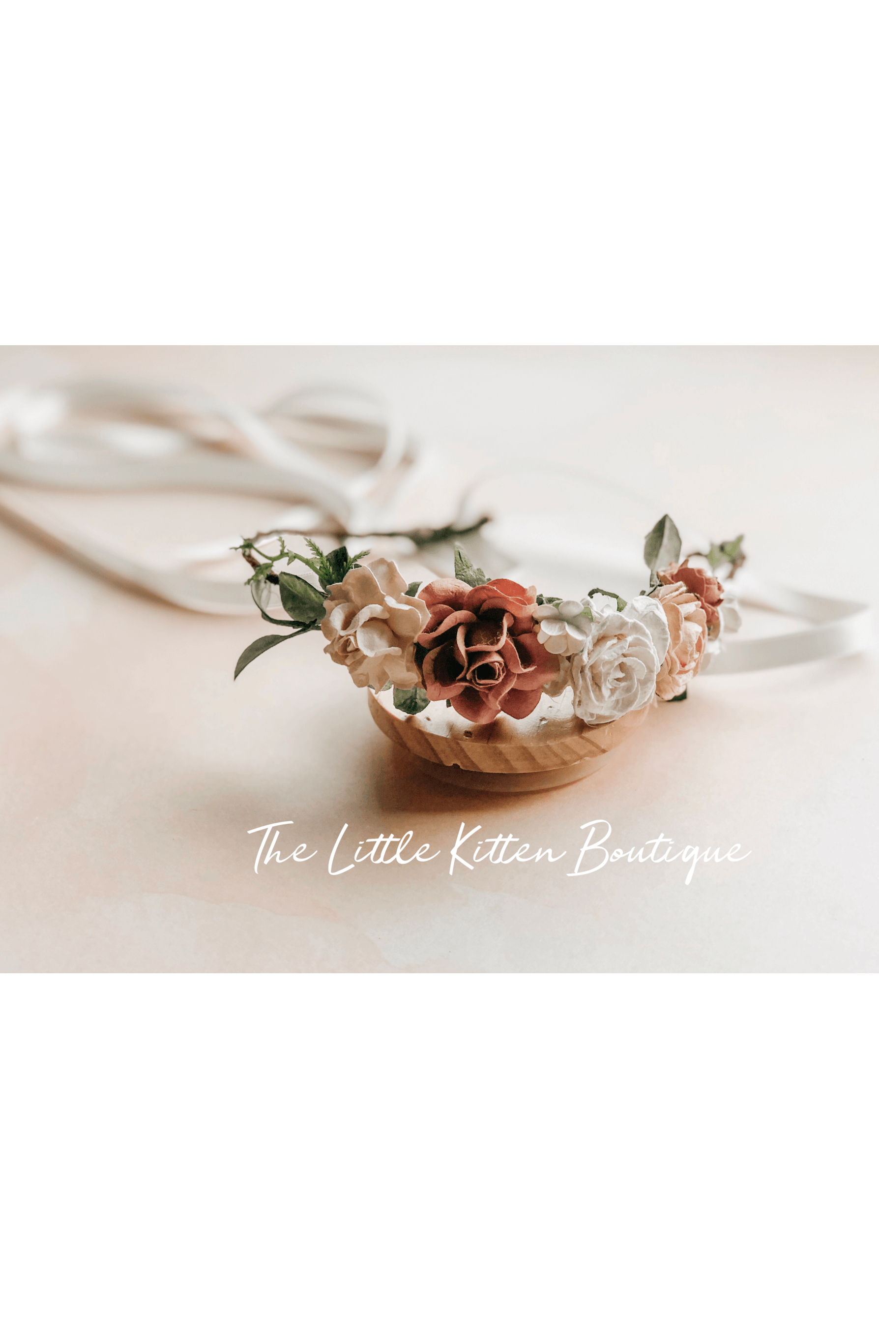 Flower Hair Wreaths / Wedding Hair Accessories - The Little Kitten Boutique
