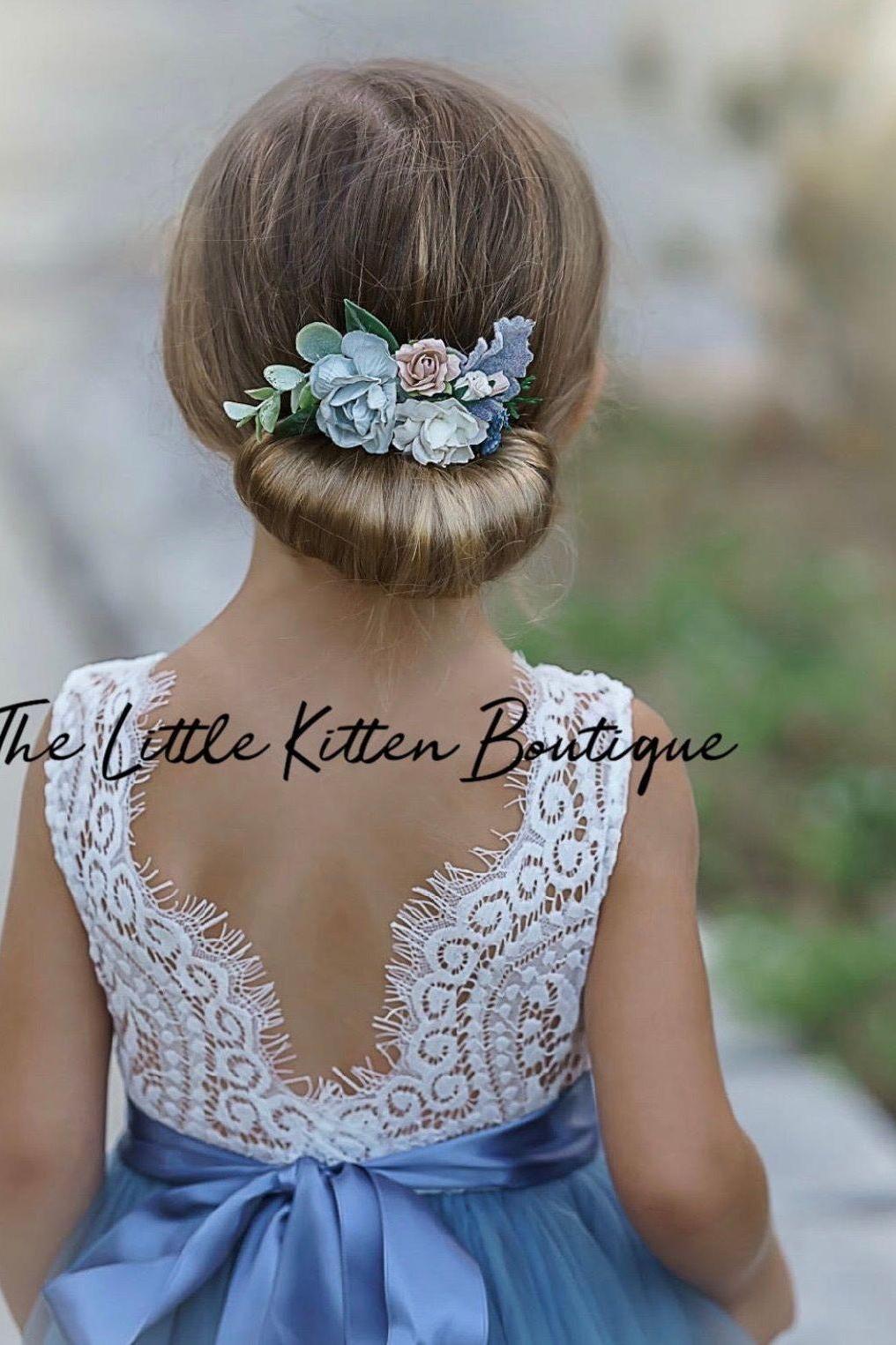 Hair Combs with Flowers for Weddings / Hair Accessories