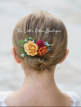 Fall inspired, floral Hair Combs for Weddings