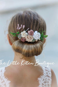Hair Combs with Flowers for Weddings / Hair Accessories