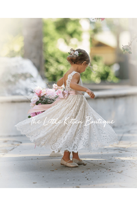 Lace Flower Girl Dress