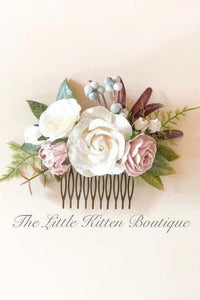 Hair Combs with Flowers for Weddings