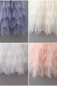 Tulle and lace flower girl dress / special occasion dress